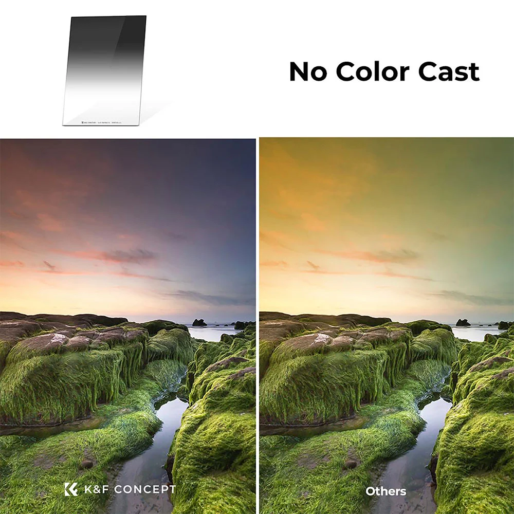 فیلتر لنز کی اند اف K&amp;F SGND16 NANO-X 100*150mm SQUARE FILTER — تصویر 3