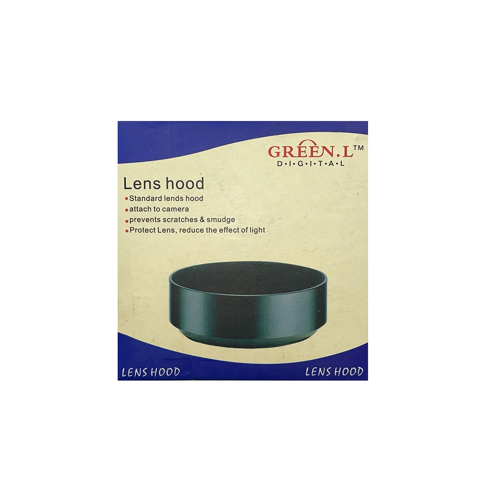 هود لنز پیچی گرین ال GREEN.L NORMAL ۷7mm Lens Hood — تصویر 2