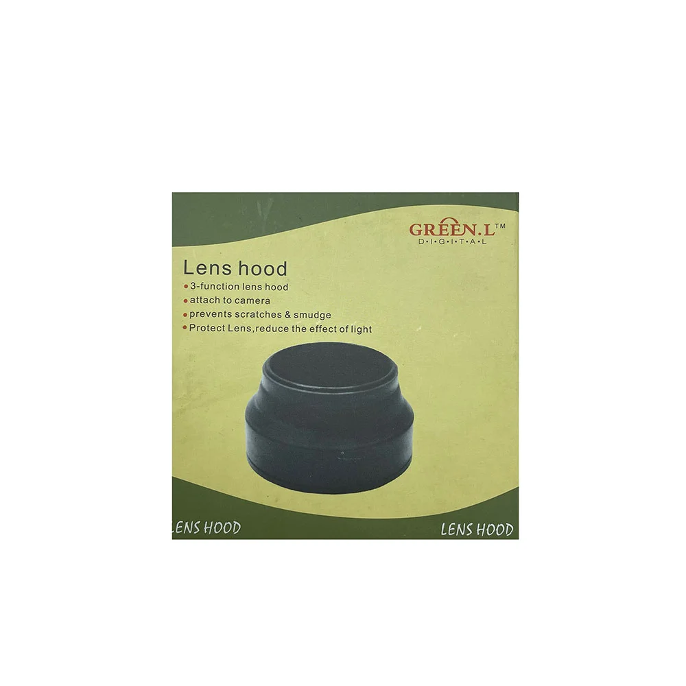 هود لنز پیچی گرین ال GREEN.L ZOOM ۵۸mm Lens Hood — تصویر 3