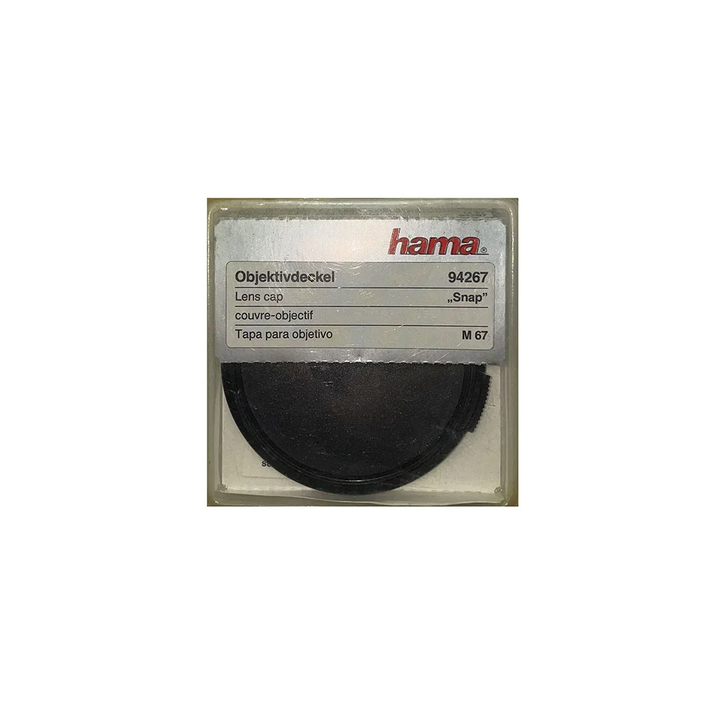 درب لنز عکاسی هاما HAMA ۶۷mm Lens Cap — تصویر 1