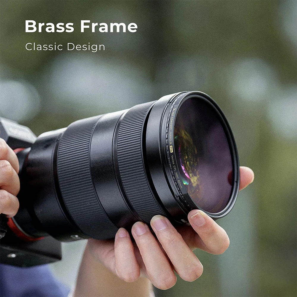 فیلتر لنز کی اند اف K&amp;F CPL COPPER MRC NANO X-PRO ۸۲mm SQUARE FILTER — تصویر 7