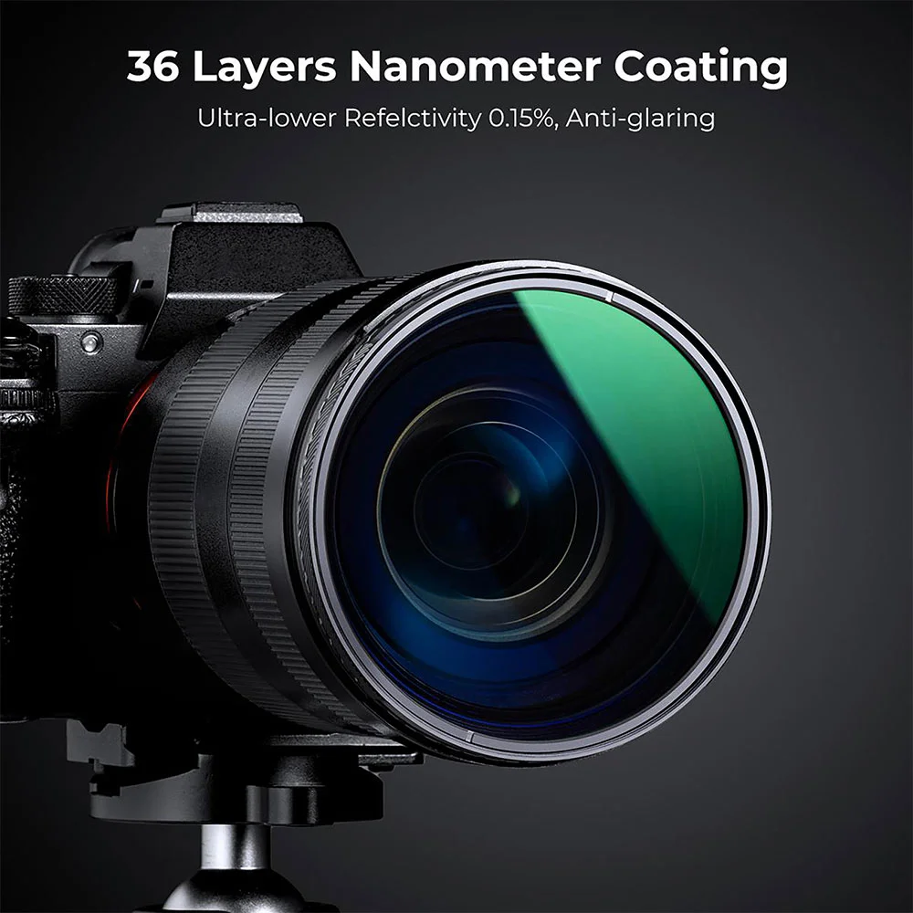 فیلتر لنز کی اند اف K&F CPL COPPER MRC NANO X-PRO ۸۲mm SQUARE FILTER