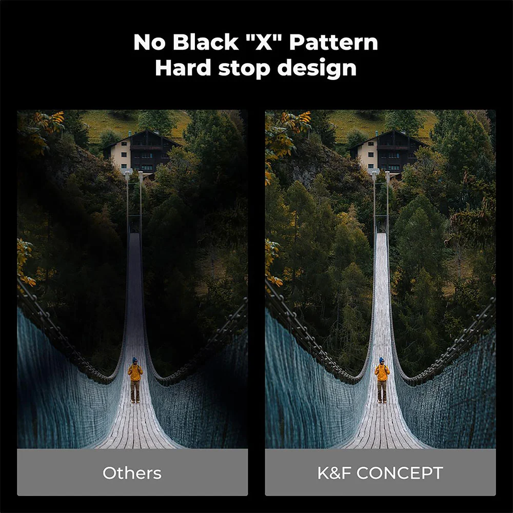 فیلتر لنز کی اند اف K&amp;F ND2-32 COPPER MRC/NOX NANO X-PRO ۷۷mm SQUARE FILTER — تصویر 2