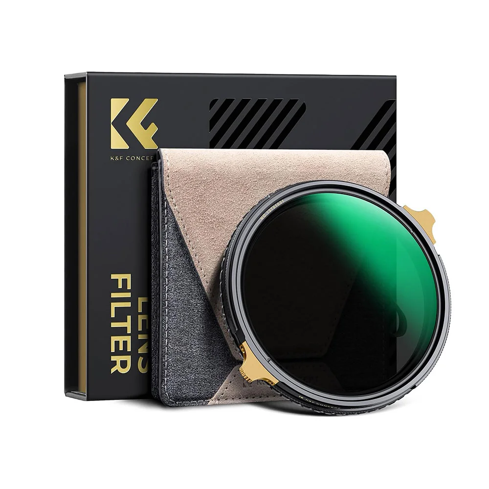 فیلتر لنز کی اند اف K&amp;F ND2-32 &amp;CPL COPPER MRC/NOX NANO X-PRO ۷۷mm SQUARE FILTER — تصویر 6