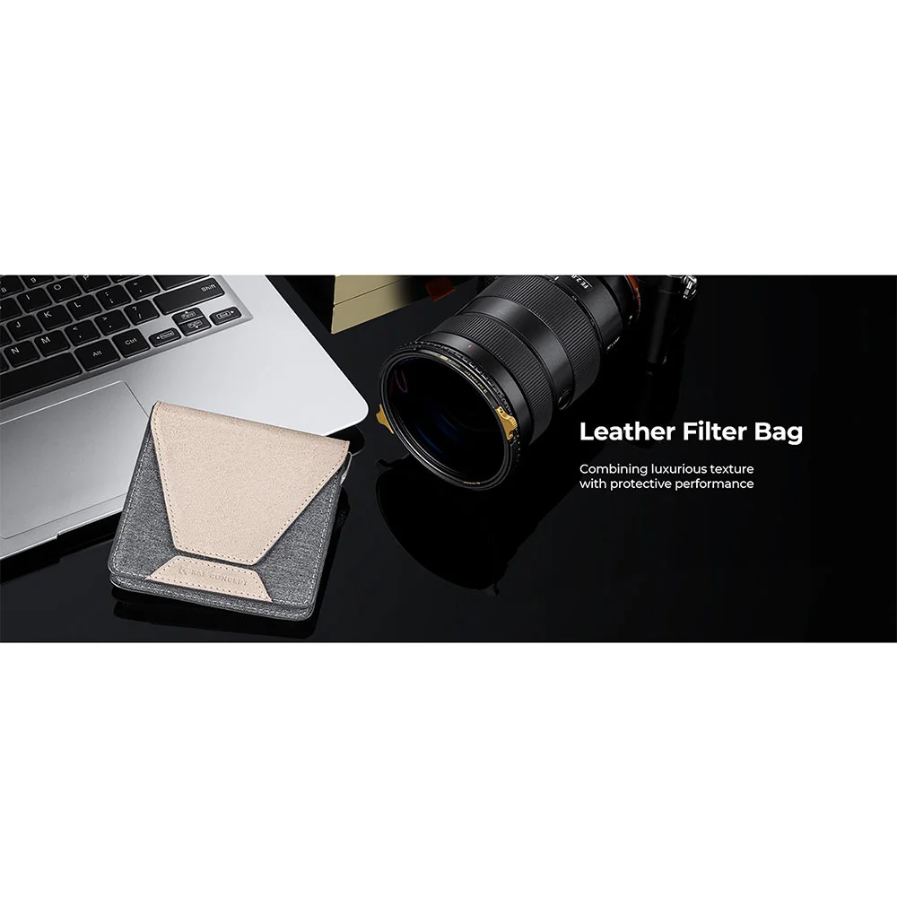 فیلتر لنز کی اند اف K&amp;F ND2-32 &amp;CPL COPPER MRC/NOX NANO X-PRO ۸۲mm SQUARE FILTER — تصویر 6