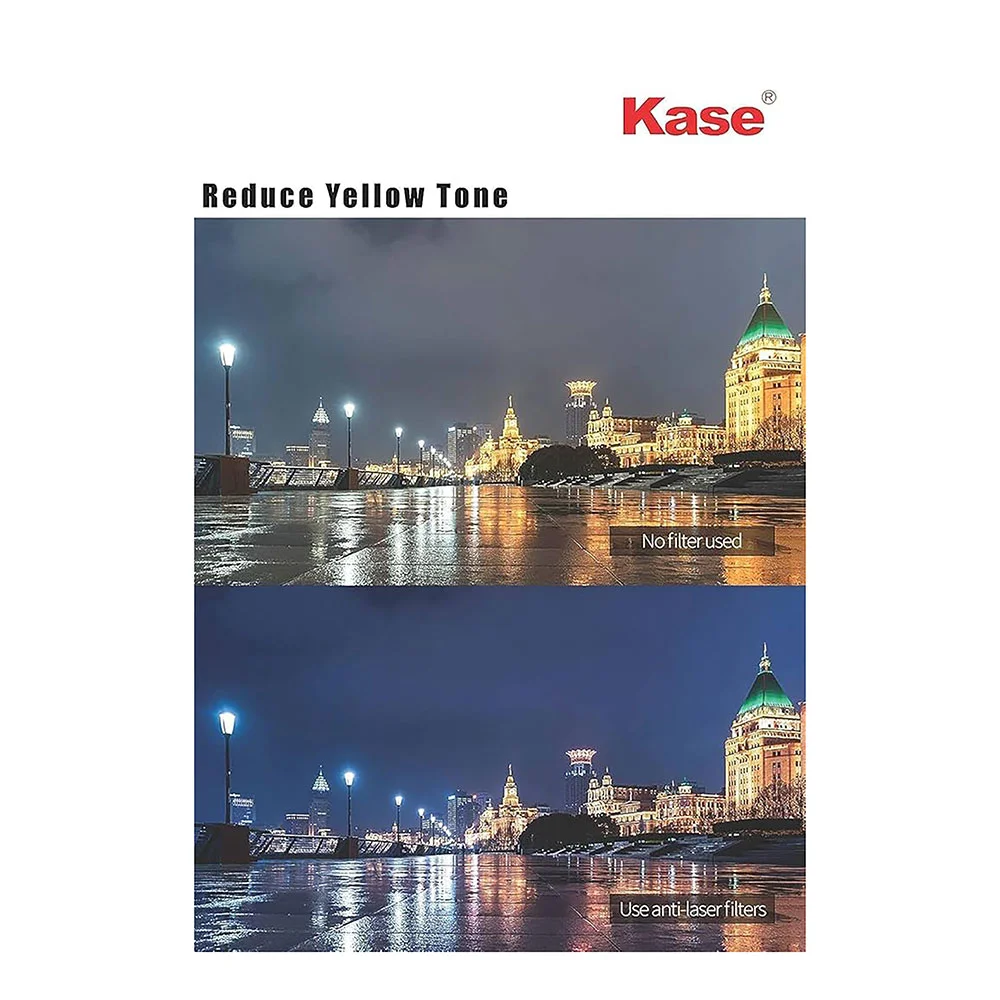 فیلتر لنز کیس KASE ANTI LASER ۶۷mm SQUARE FILTER
