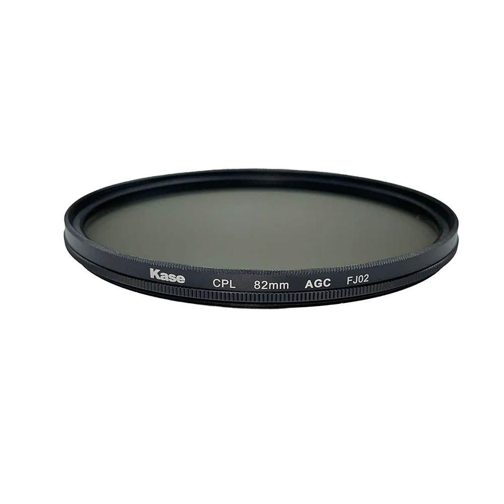 فیلتر لنز کیس KASE CPL AGC HIGH COLOR REDUCTION ۸۲mm SQUARE FILTER