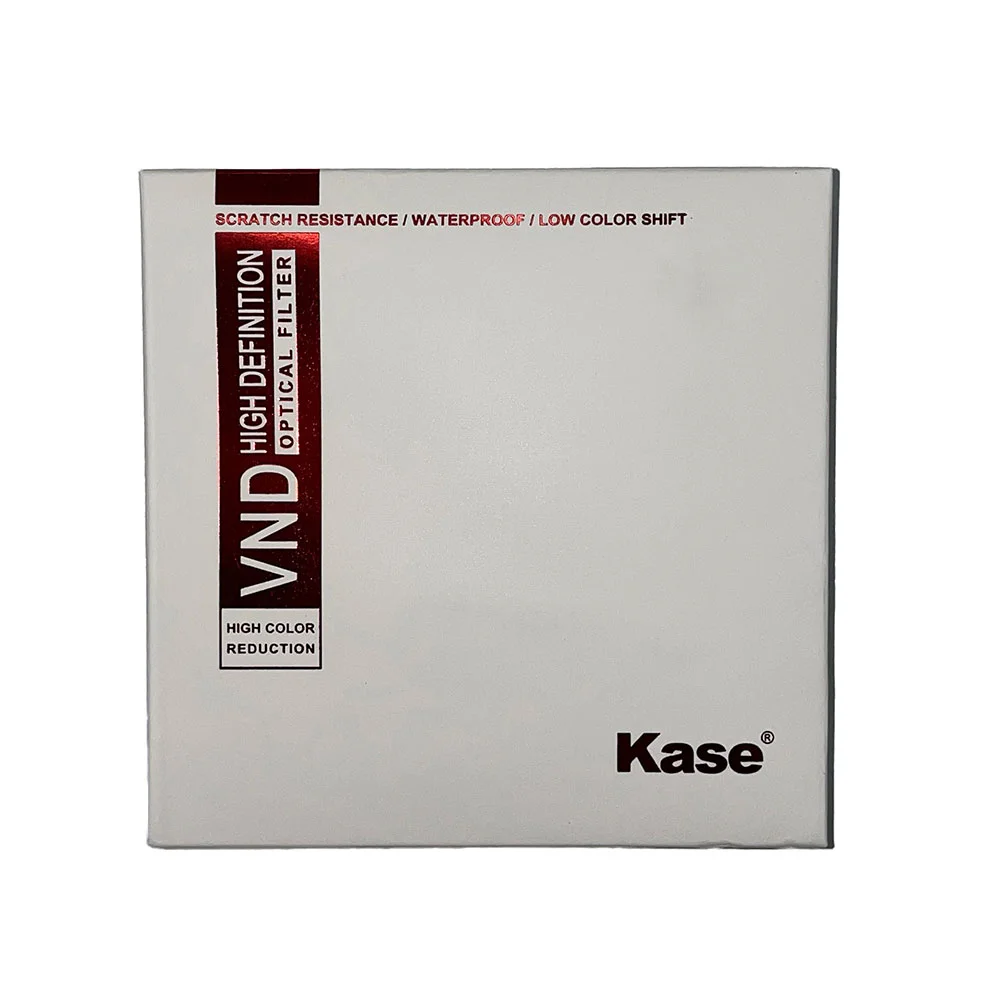 فیلتر لنز کیس KASE VARIABLE ND 1.5-10 AGC ۶۷mm SQUARE FILTER — تصویر 4