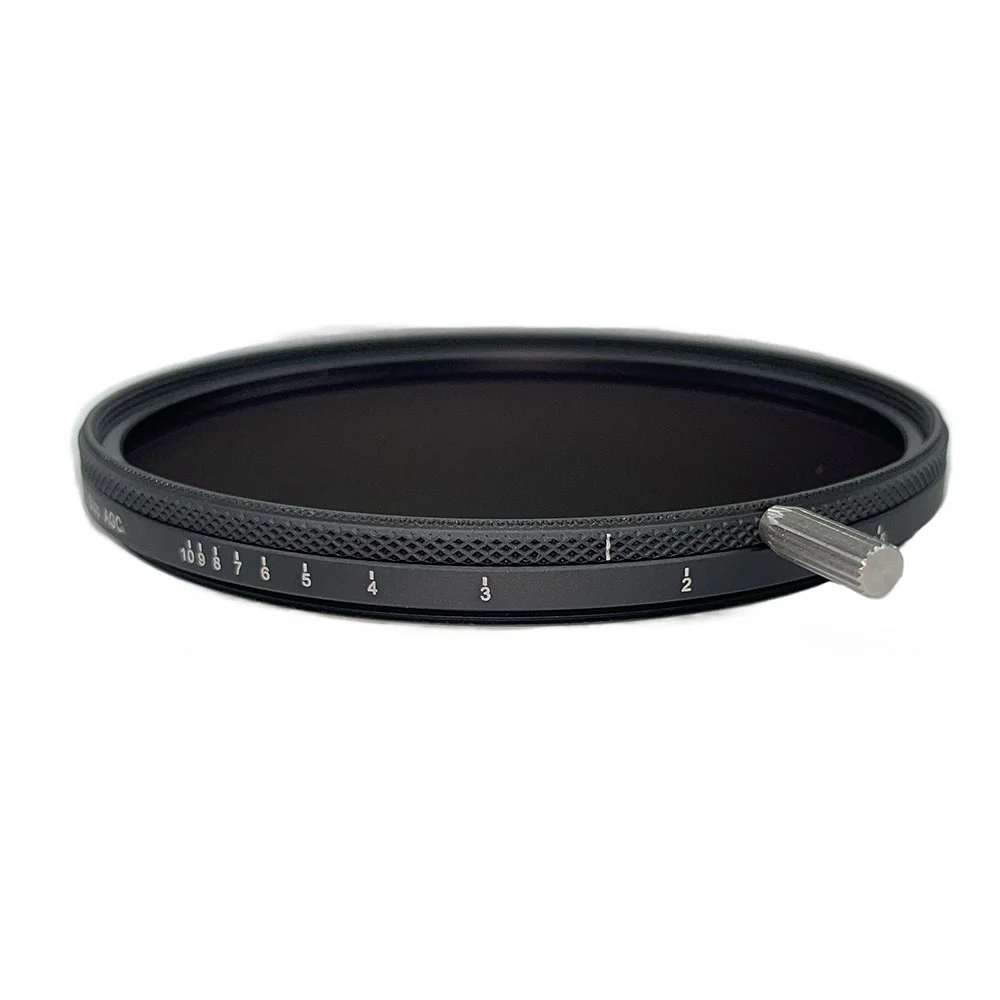 فیلتر لنز کیس KASE VARIABLE ND 1.5-10 AGC ۷7mm SQUARE FILTER — تصویر 1