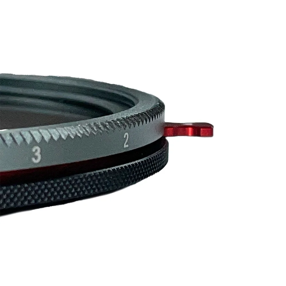 فیلتر لنز کیس KASE VARIABLE ND +CPL 1.5-8 CAP 77 ۷۲mm SQUARE FILTER — تصویر 7